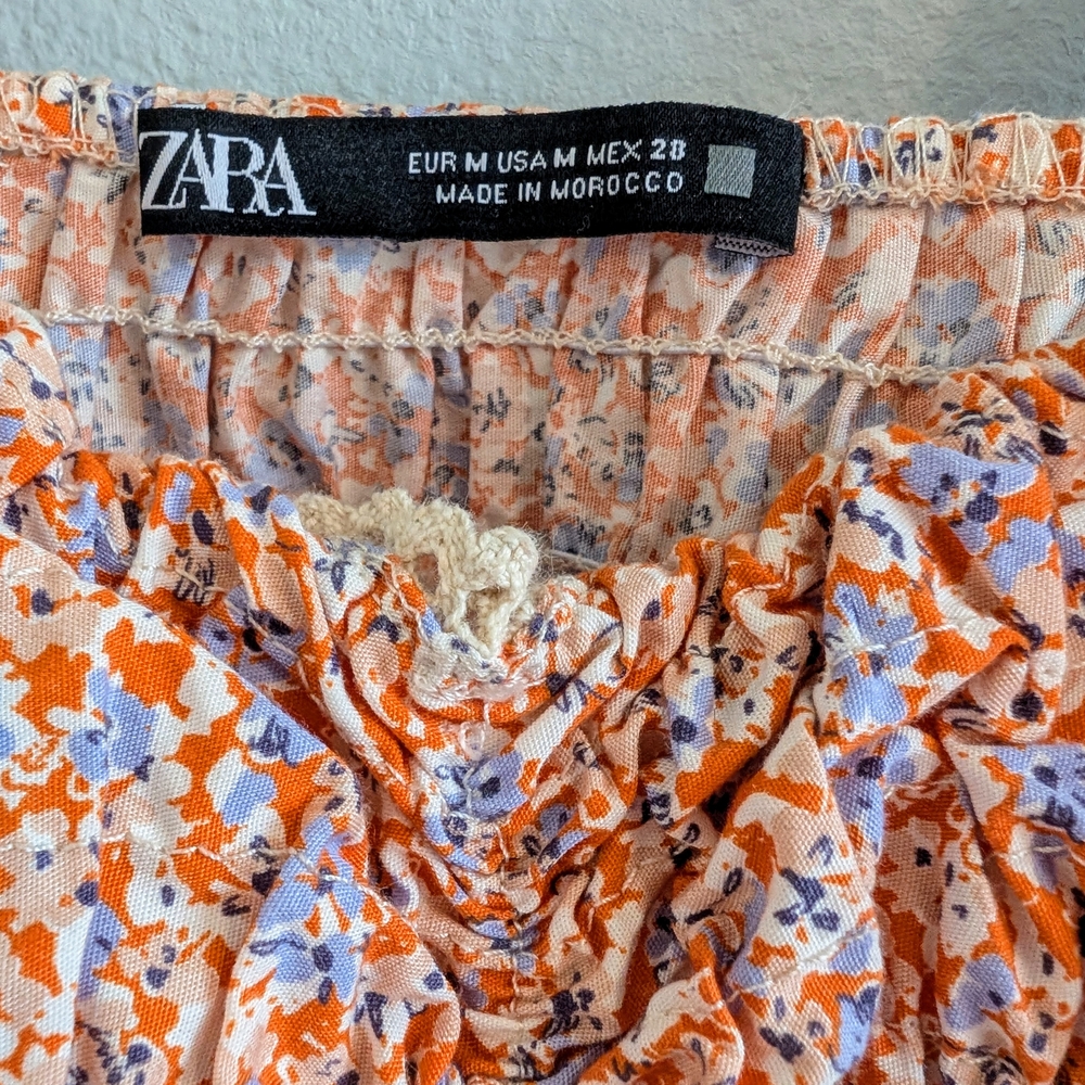Zara Floral Print Dress